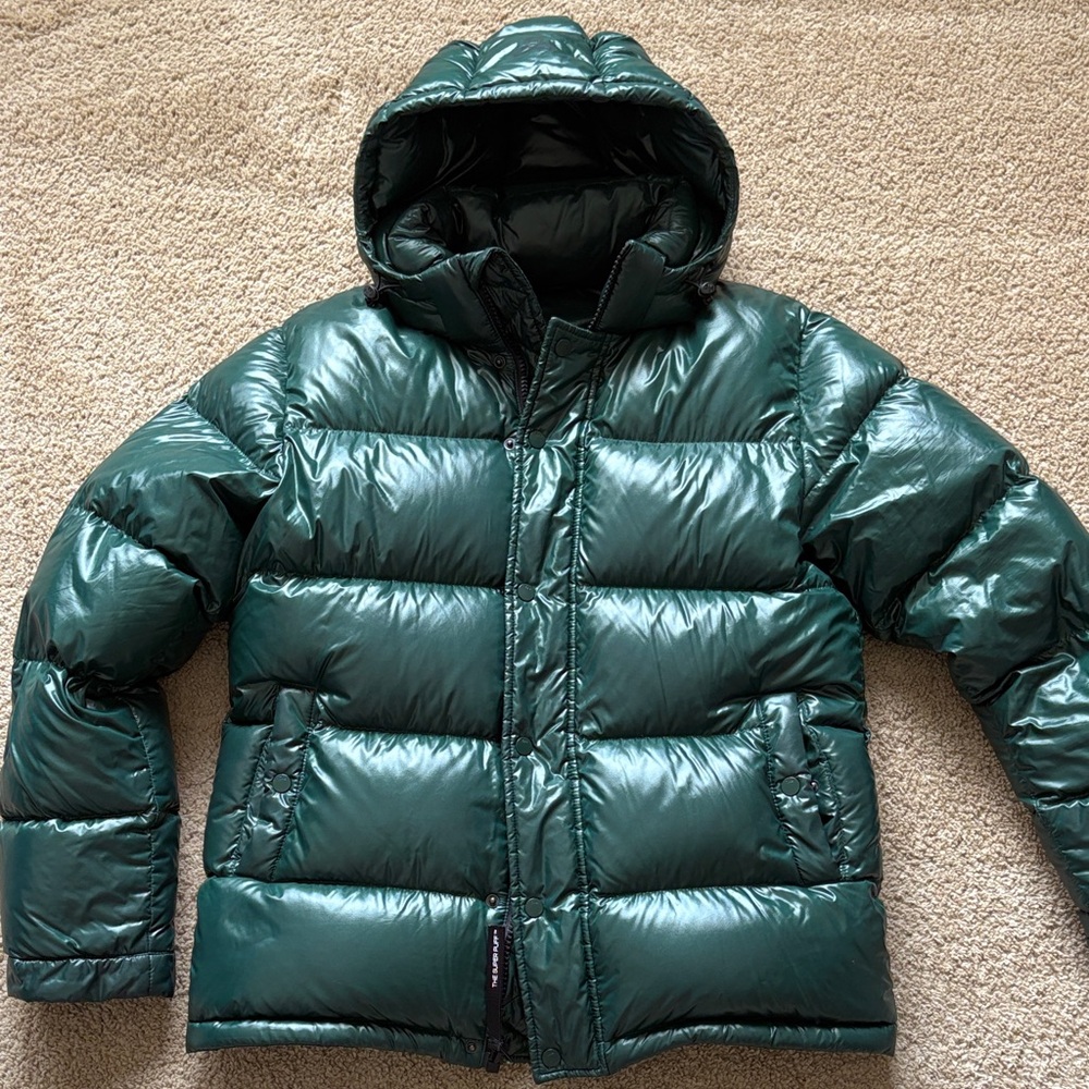 EUC Aritzia TNA Emerald Mr Super Puff Jacket